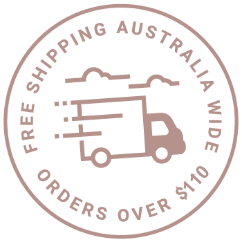 Free shipping Australia wide orders over $110